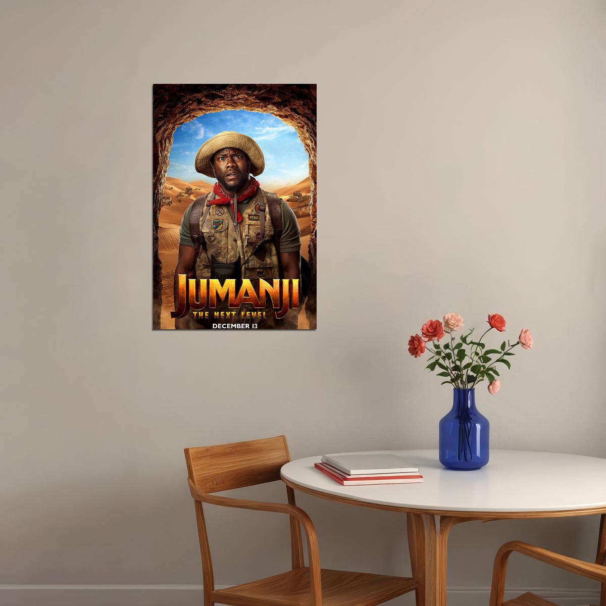 Jumanji 2020 Movie The Next Level Comedy Action Poster Wall Art Print Home Wall Decor - xonomax