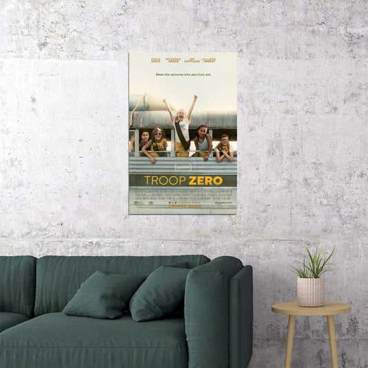 Troop Zero Movie 2020 Comedy Drama Family Poster Wall Art Print Home Wall Decor - xonomax