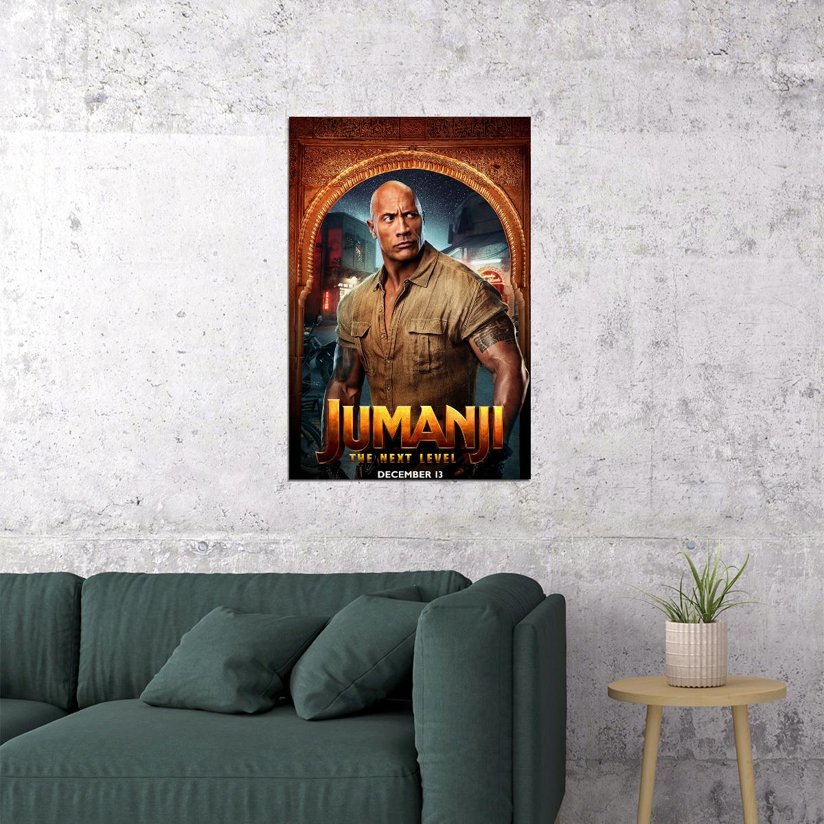 Jumanji 2020 Movie The Next Level Poster Wall Art Print Home Wall Decor - xonomax