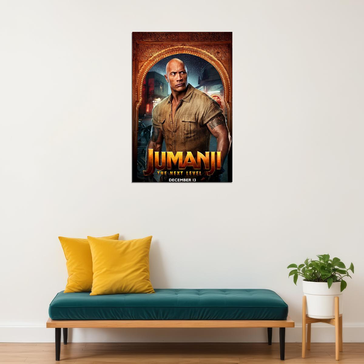 Jumanji 2020 Movie The Next Level Poster Wall Art Print Home Wall Decor - xonomax