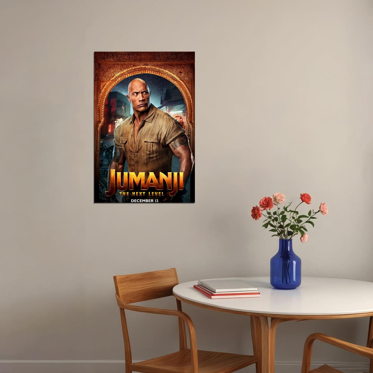 Jumanji 2020 Movie The Next Level Poster Wall Art Print Home Wall Decor - xonomax