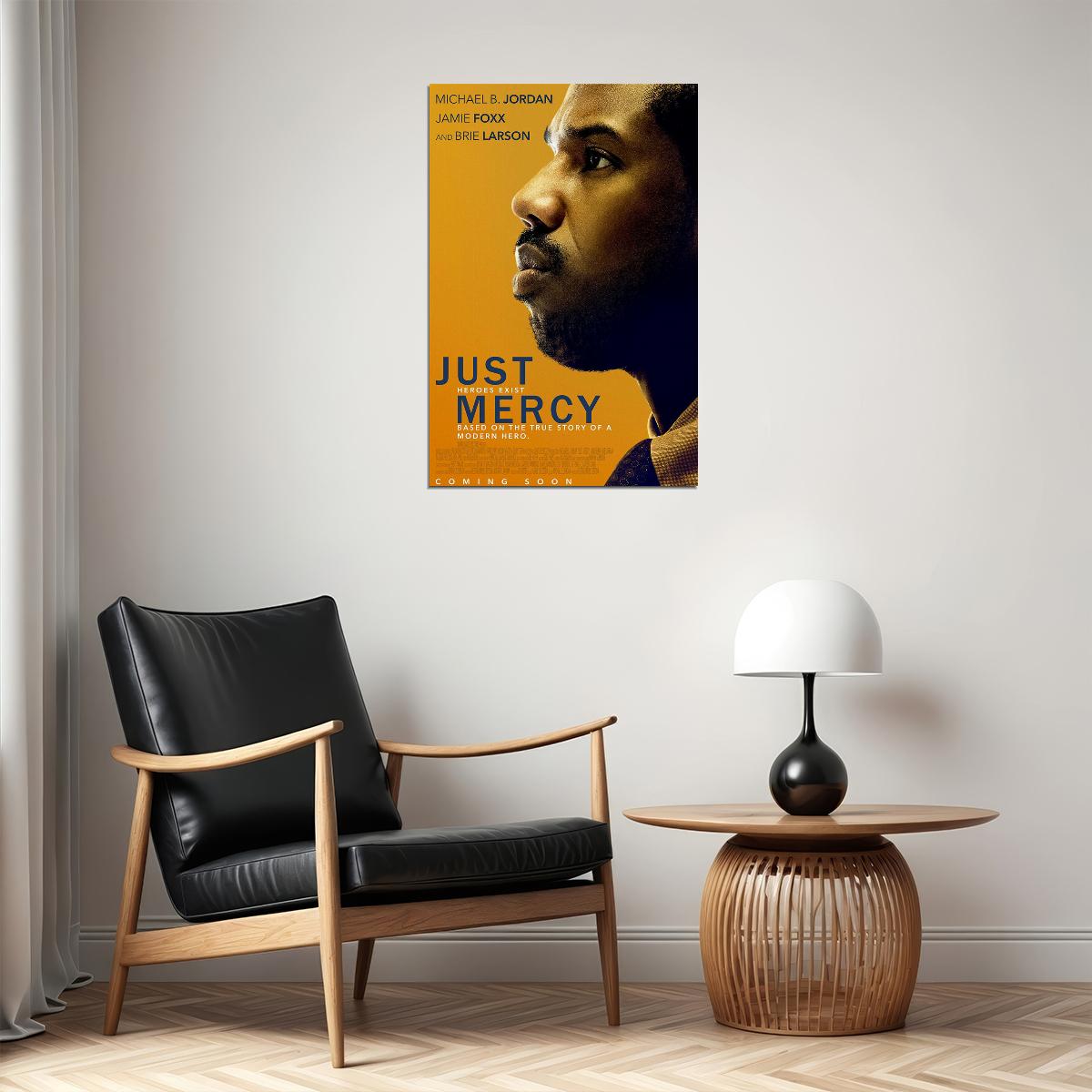 Just Mercy Movie 2019 Brie Larson Action Poster Wall Art Print Home Wall Decor - xonomax