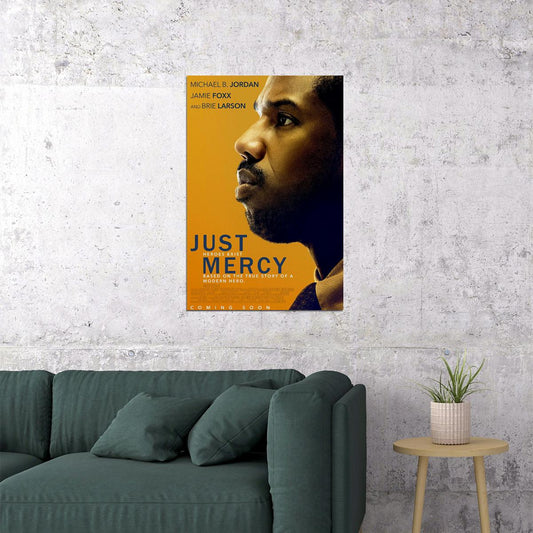 Just Mercy Movie 2019 Brie Larson Action Poster Wall Art Print Home Wall Decor - xonomax