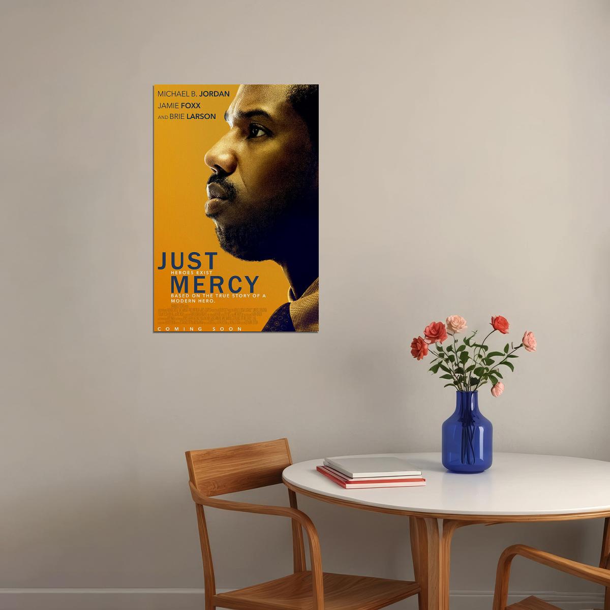 Just Mercy Movie 2019 Brie Larson Action Poster Wall Art Print Home Wall Decor - xonomax