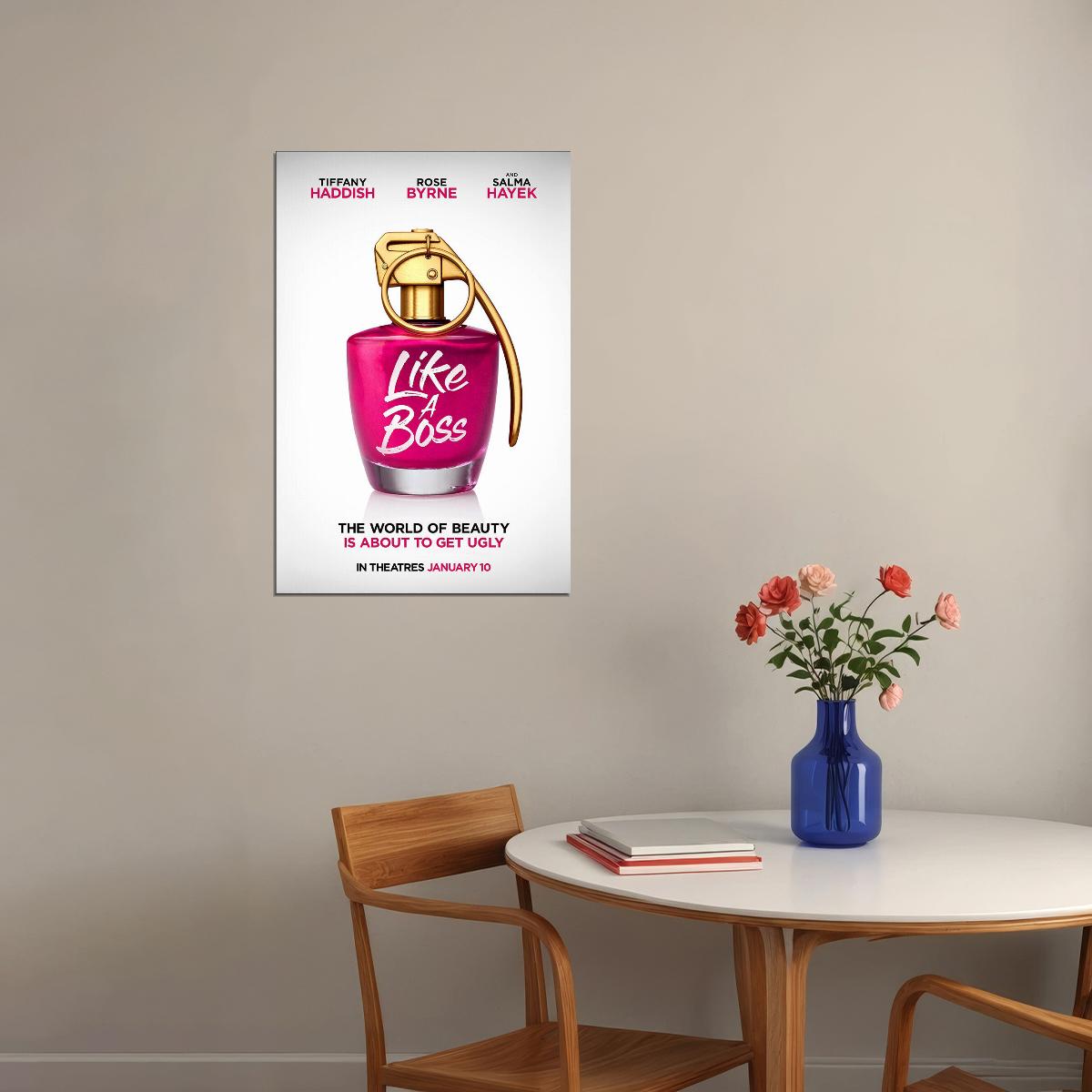 Like A Boss Movie 2020 Comedy Poster Wall Art Print Home Wall Decor - xonomax