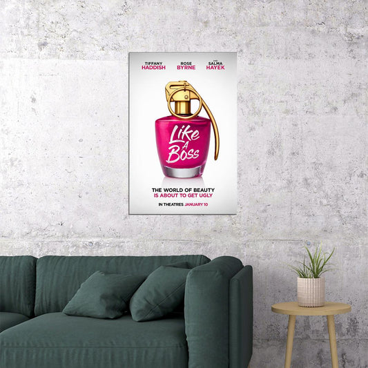 Like A Boss Movie 2020 Comedy Poster Wall Art Print Home Wall Decor - xonomax