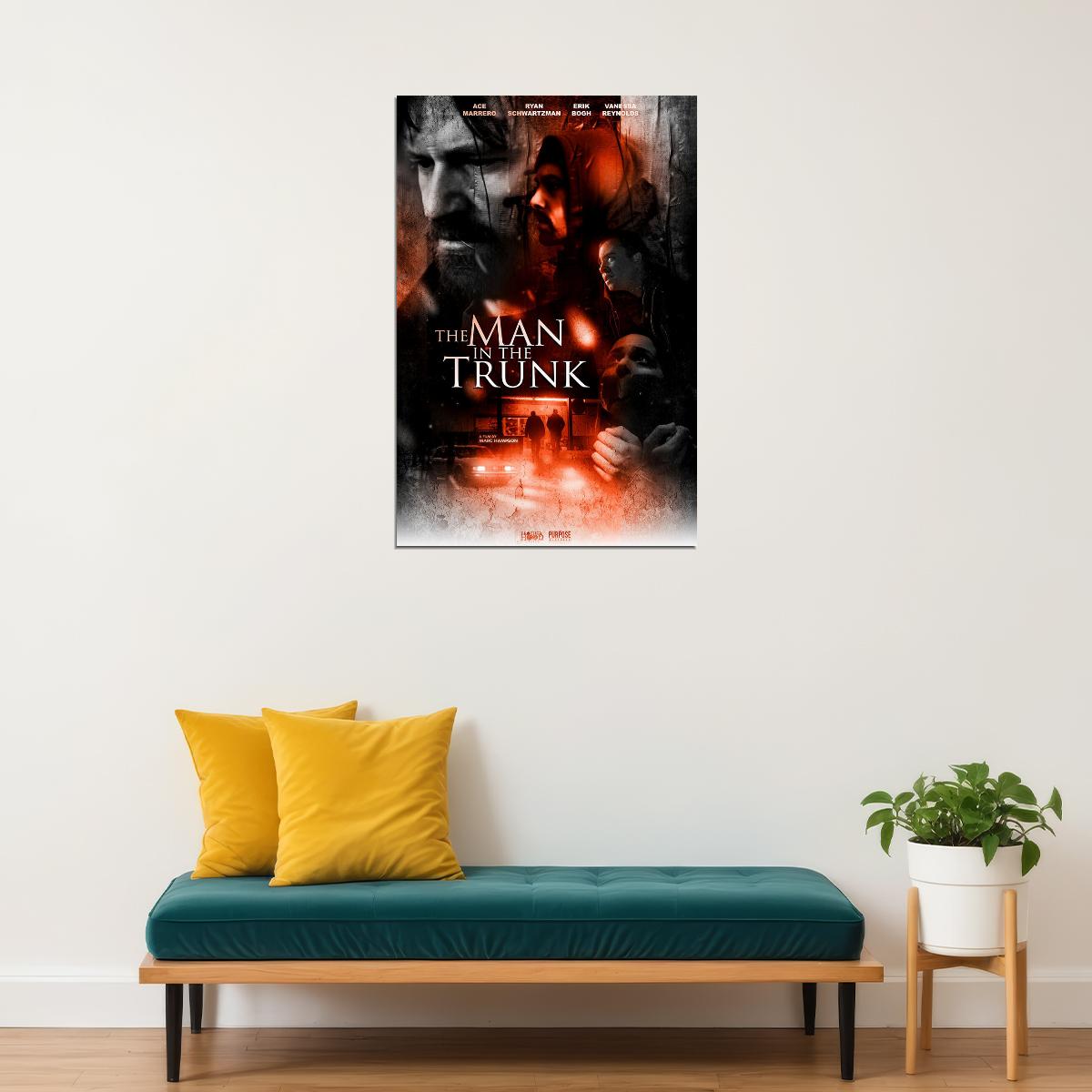 The Man In The Trunk Movie 2020 Crime Drama Poster Wall Art Print Home Wall Decor - xonomax