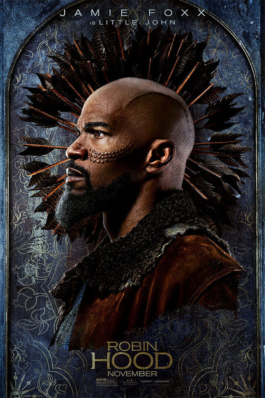 Jamie Foxx Robin Hood Movie Action Poster Wall Art Print Home Wall Decor - xonomax