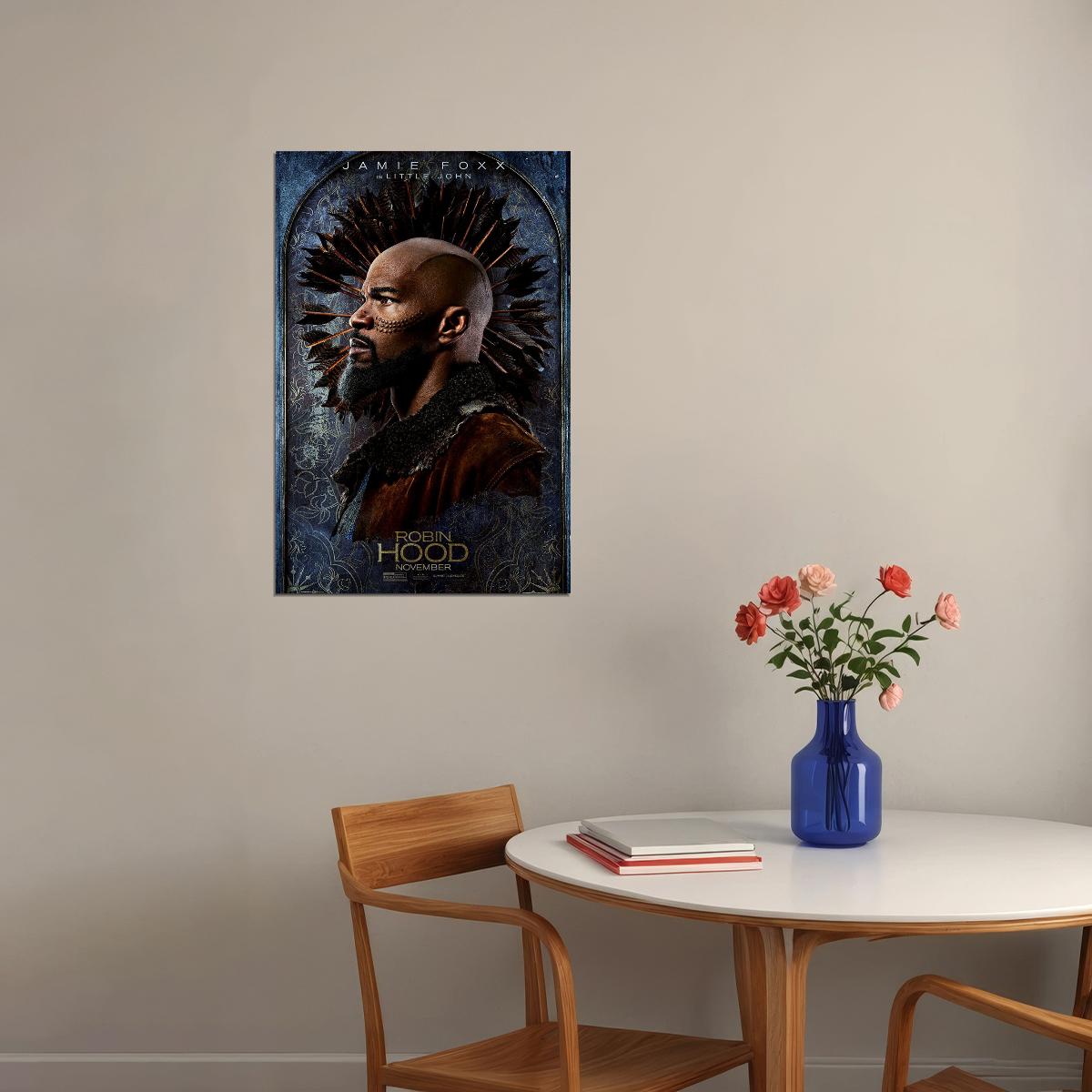 Jamie Foxx Robin Hood Movie Action Poster Wall Art Print Home Wall Decor - xonomax
