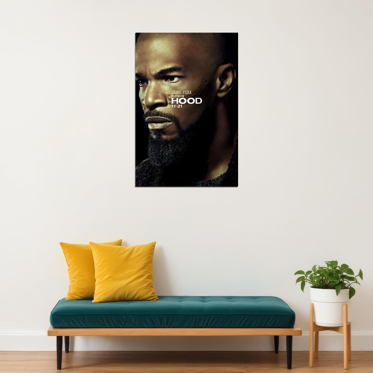 Jamie Foxx Robin Hood Movie Adventure Action Poster Wall Art Print Home Wall Decor - xonomax