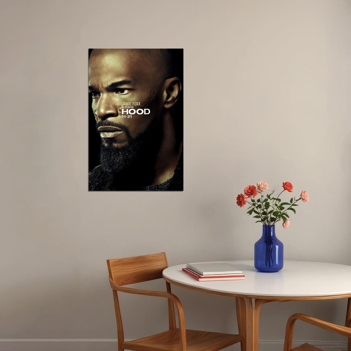 Jamie Foxx Robin Hood Movie Adventure Action Poster Wall Art Print Home Wall Decor - xonomax