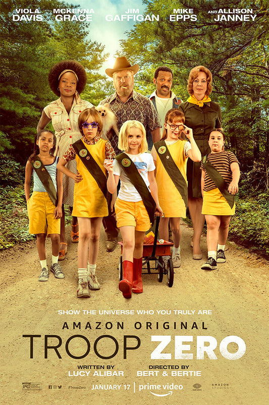 Troop Zero 2020 Movie Drama Comedy Family Poster Wall Art Print Home Wall Decor - xonomax
