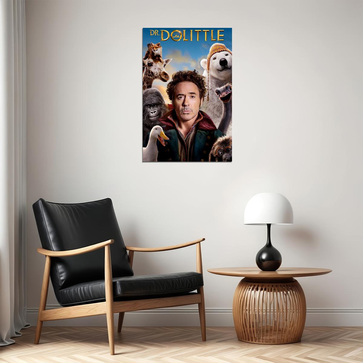 The Voyage Of Doctor Dolittle Movie 2020 Poster Wall Art Print Home Wall Decor - xonomax