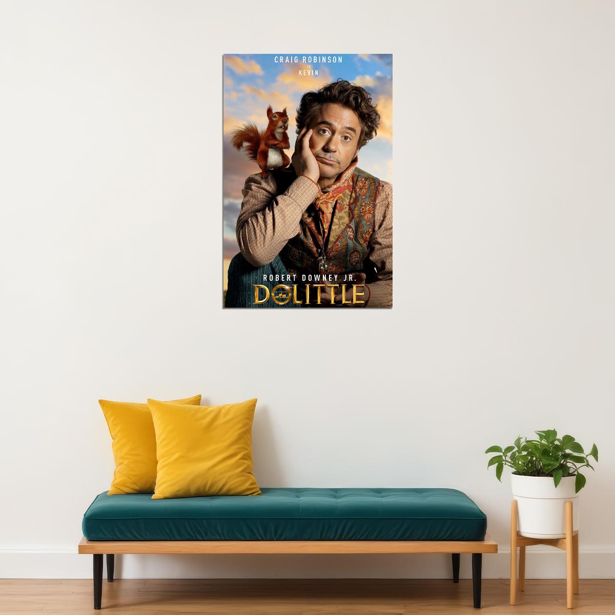 The Voyage Of Doctor Dolittle Movie 2020 Family Poster Wall Art Print Home Wall Decor - xonomax