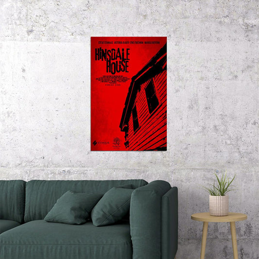 Hinsdale House Movie 2020 Horror Poster Wall Art Print Home Wall Decor - xonomax