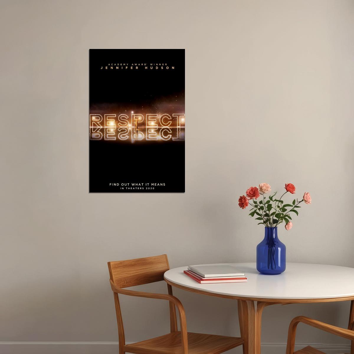 Respect Movie Find Out What It Means Drama Music Poster Wall Art Print Home Wall Decor - xonomax