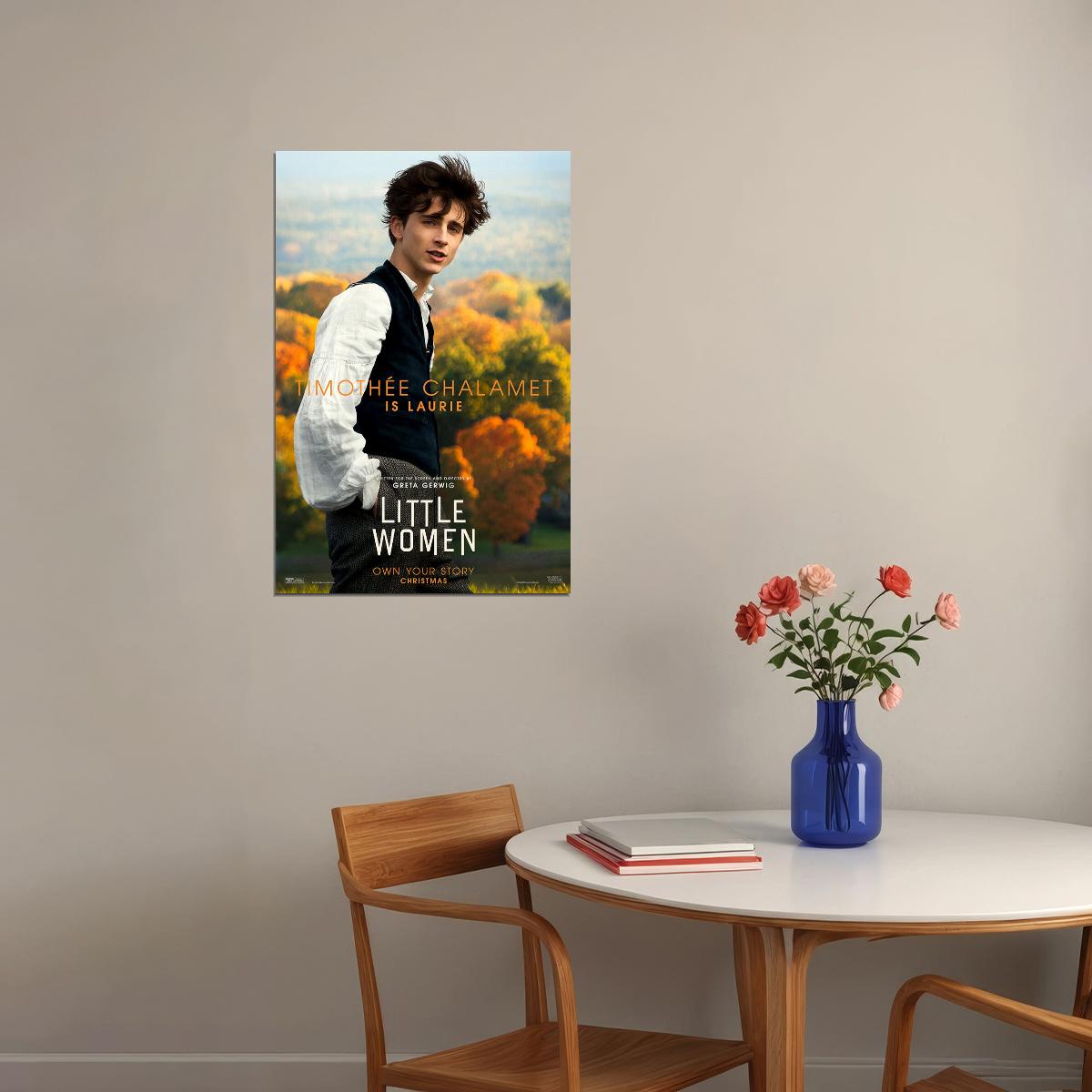 Little Women 2019 Movie Emma Watson Love Stories Poster Wall Art Print Home Wall Decor - xonomax