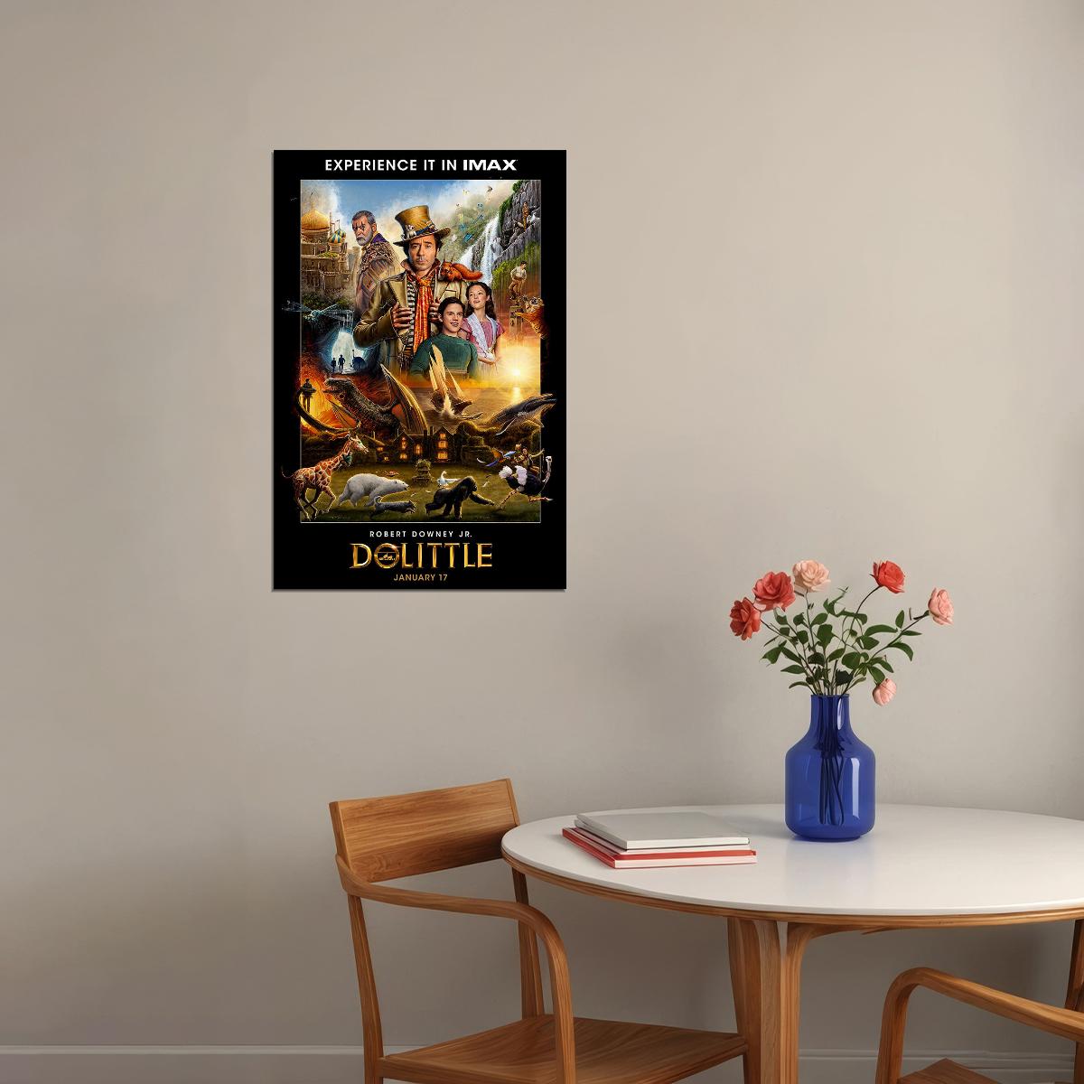 The Voyage Of Doctor Dolittle Movie Family Action Poster Wall Art Print Home Wall Decor - xonomax