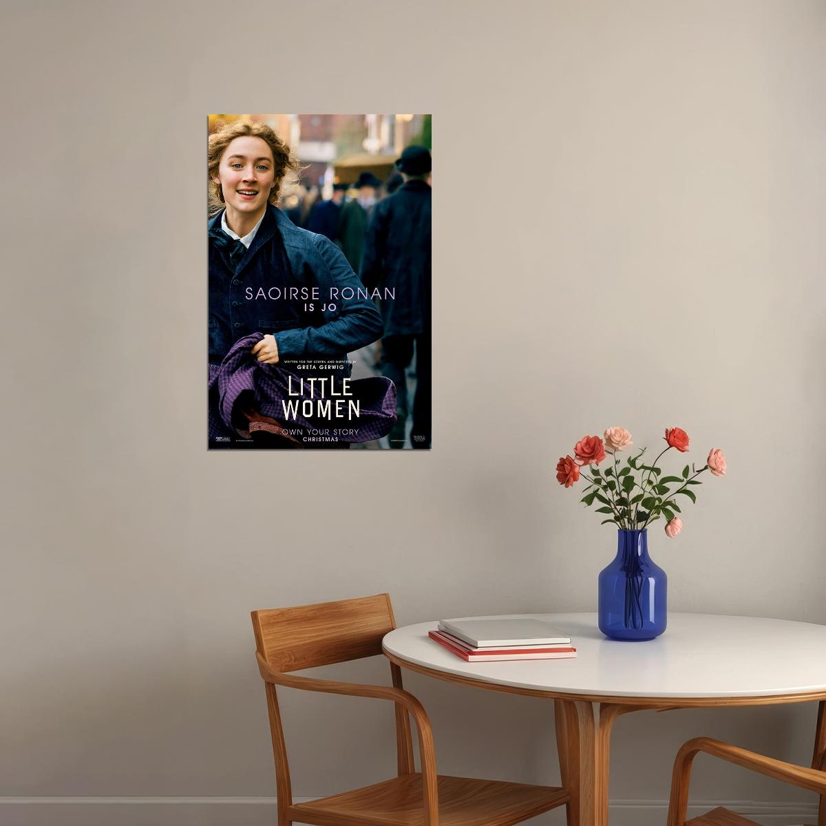 Little Women 2019 Movie Emma Watson Drama Poster Wall Art Print Home Wall Decor - xonomax