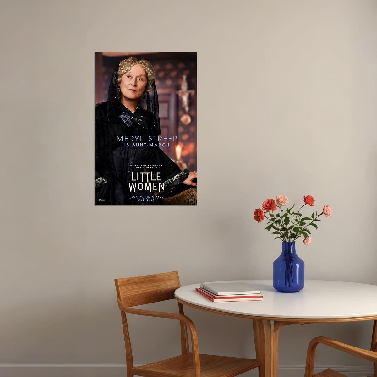 Little Women 2019 Movie Emma Watson Romantic Poster Wall Art Print Home Wall Decor - xonomax