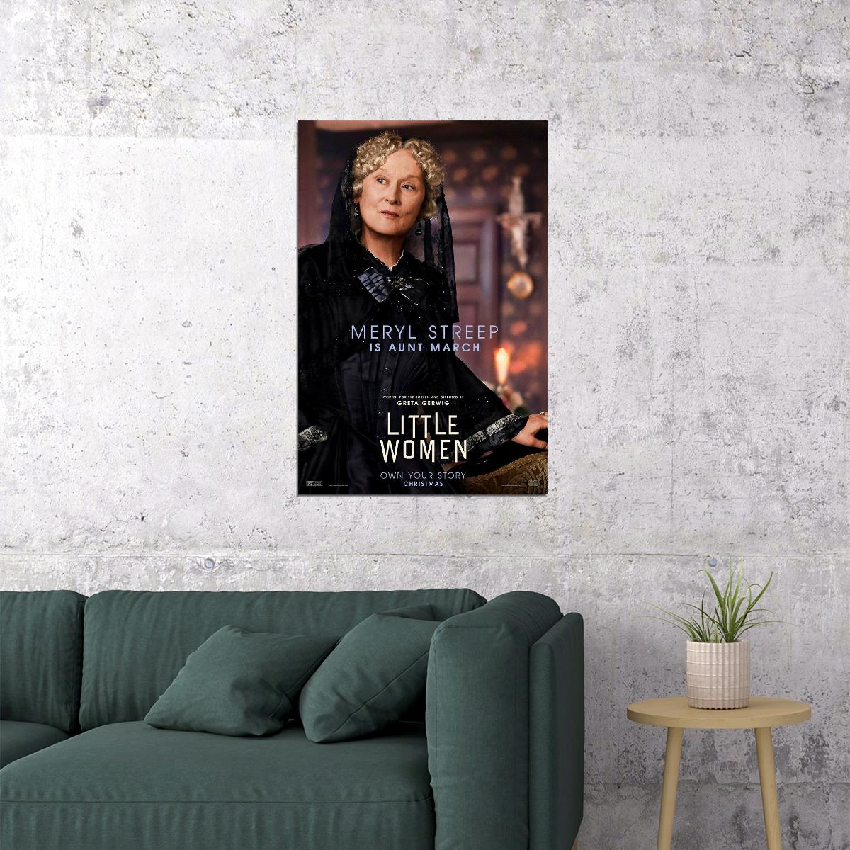Little Women 2019 Movie Emma Watson Romantic Poster Wall Art Print Home Wall Decor - xonomax