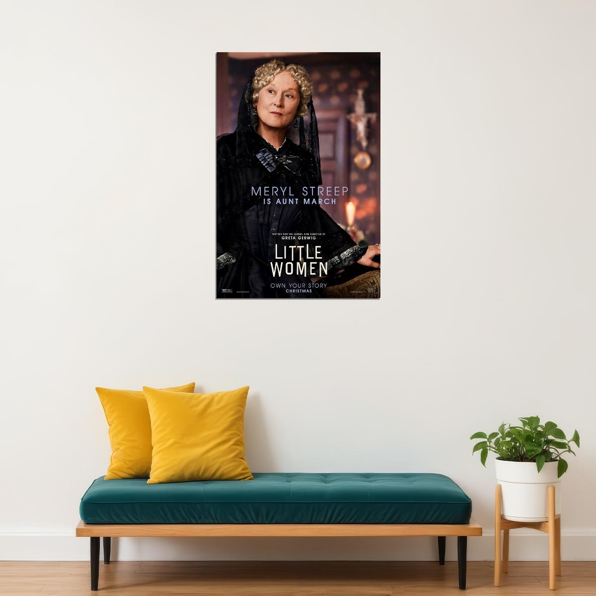Little Women 2019 Movie Emma Watson Romantic Poster Wall Art Print Home Wall Decor - xonomax