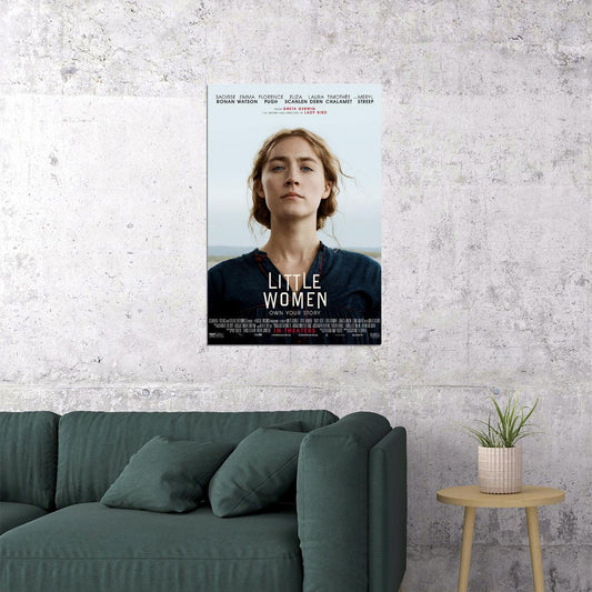Little Women Movie 2019 Emma Watson Romantic Drama Poster Wall Art Print Home Wall Decor - xonomax