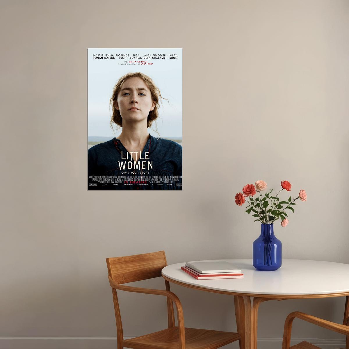 Little Women Movie 2019 Emma Watson Romantic Drama Poster Wall Art Print Home Wall Decor - xonomax