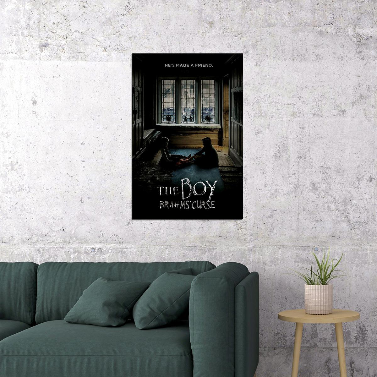 Brahms The Boy Ii Movie 2020 Horror Thriller Poster Wall Art Print Home Wall Decor - xonomax