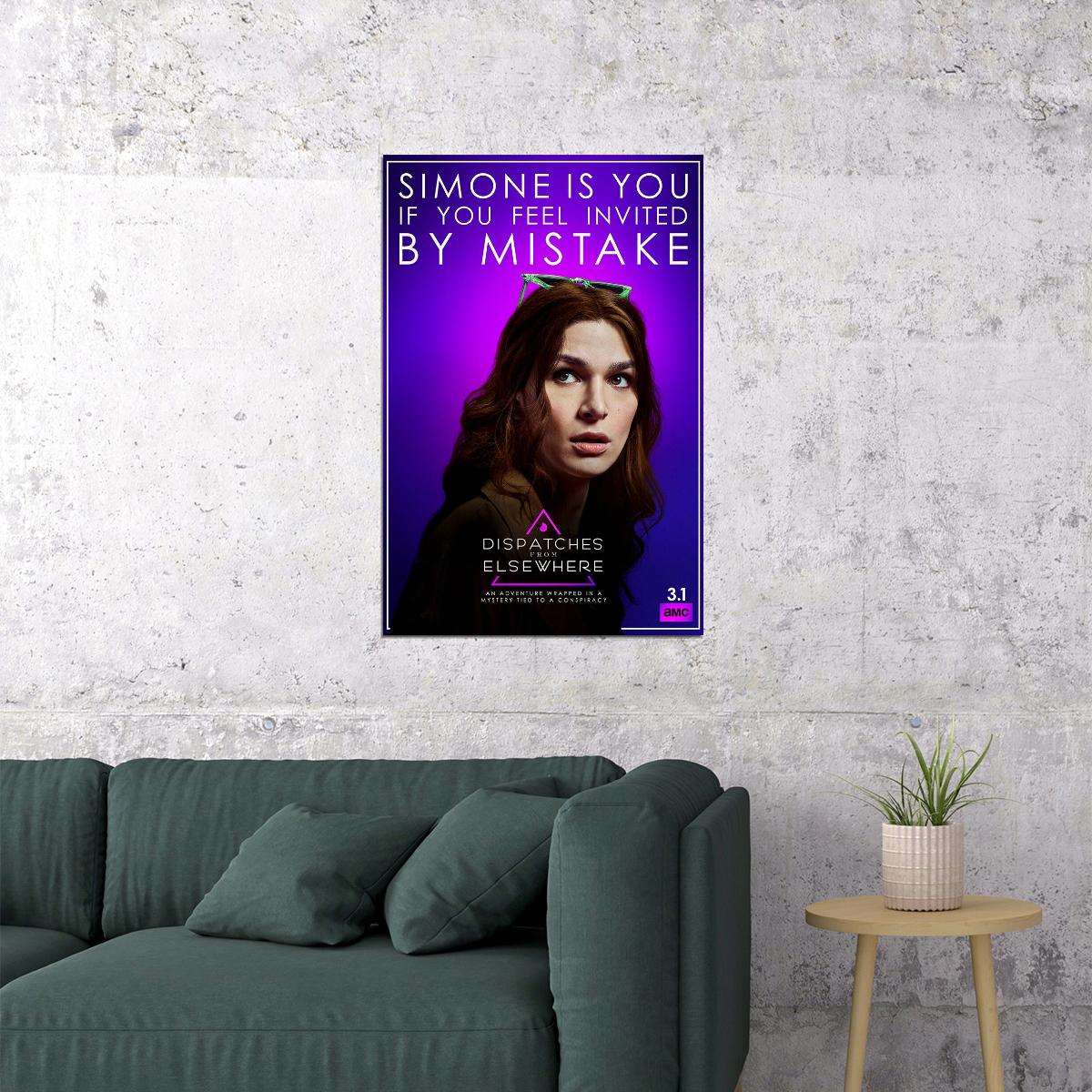 Dispatches From Elsewhere Season Tv Movie Mystery Poster Wall Art Print Home Wall Decor - xonomax