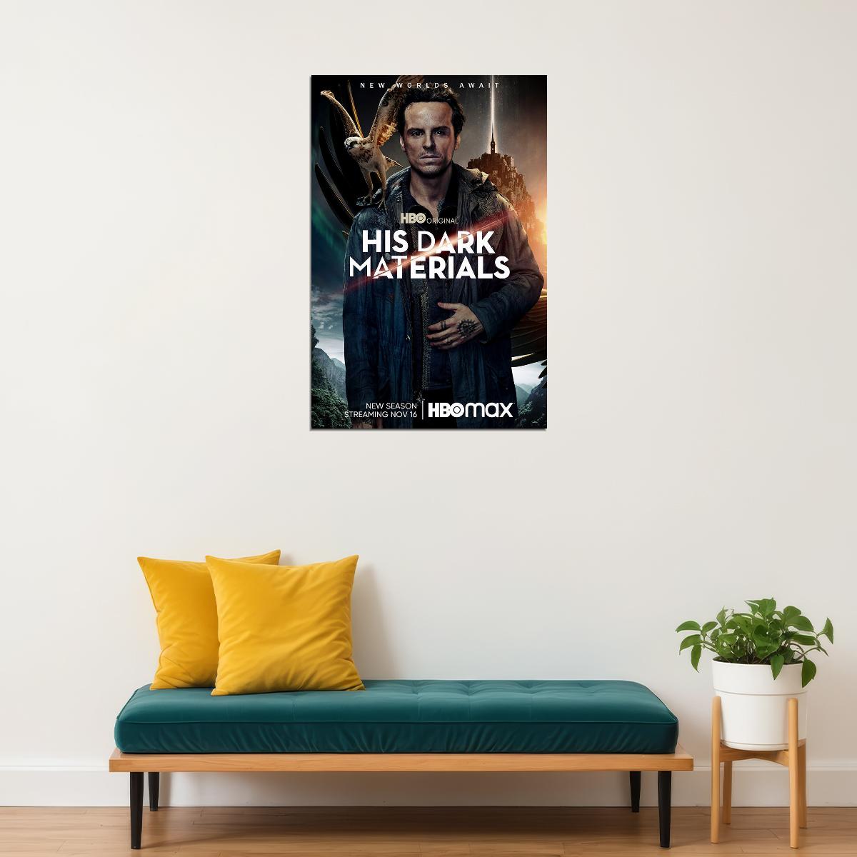 His Dark Materials Season 1 Tv Movie 2019 Excitement Poster Wall Art Print Home Wall Decor - xonomax