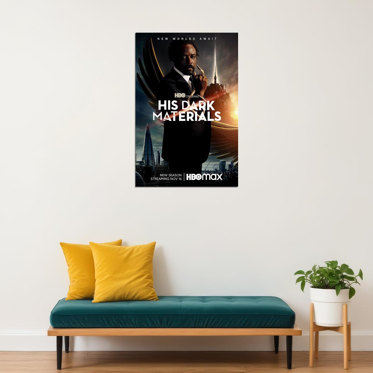 His Dark Materials Season 1 Tv Movie 2019 Family Poster Wall Art Print Home Wall Decor - xonomax