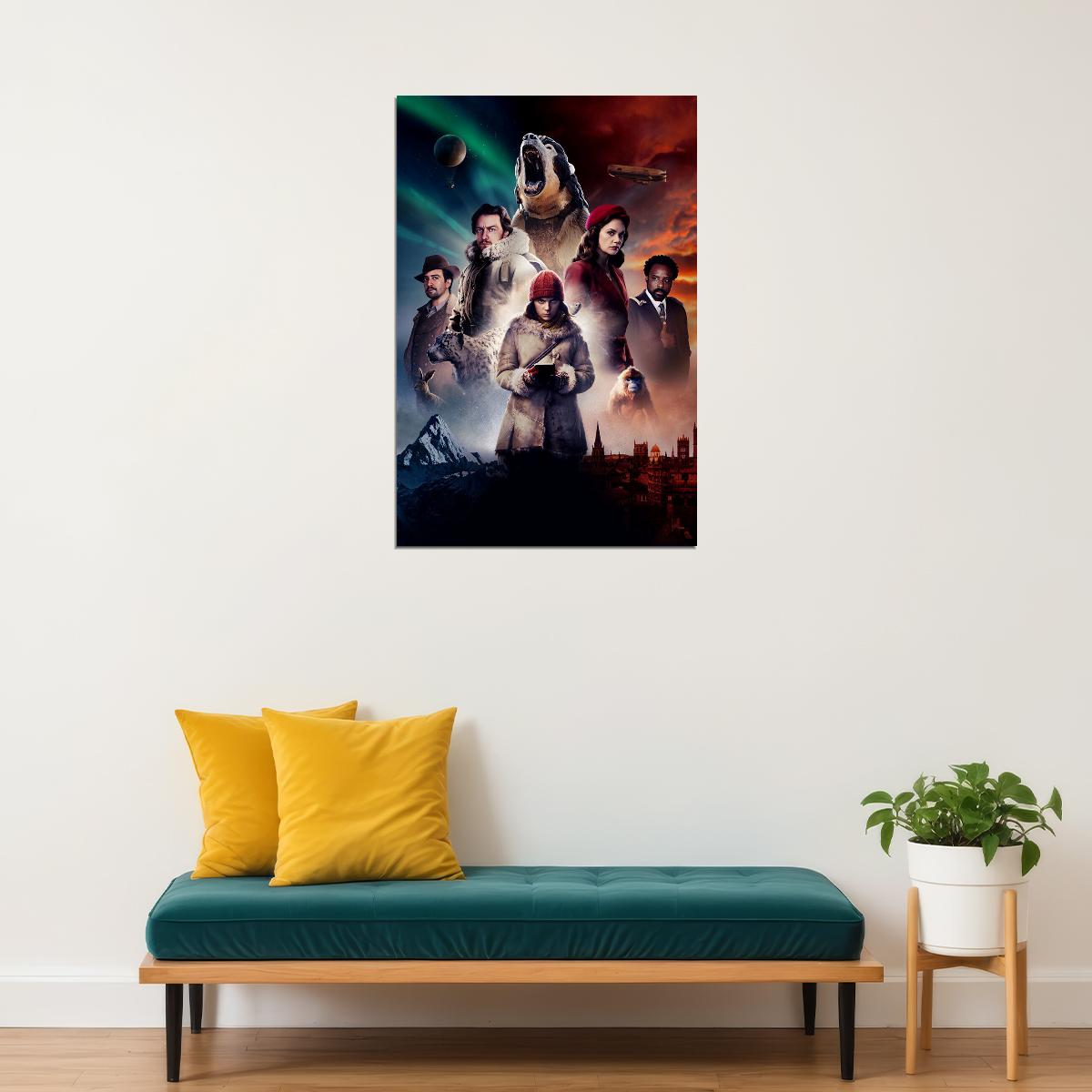 His Dark Materials Season 1 Tv Movie 2019 Drama Poster Wall Art Print Home Wall Decor - xonomax