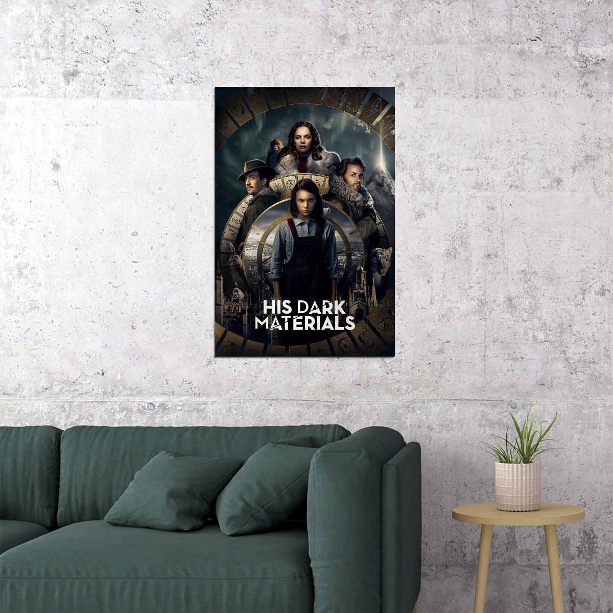 His Dark Materials Season 1 Tv Movie 2019 Action Poster Wall Art Print Home Wall Decor - xonomax