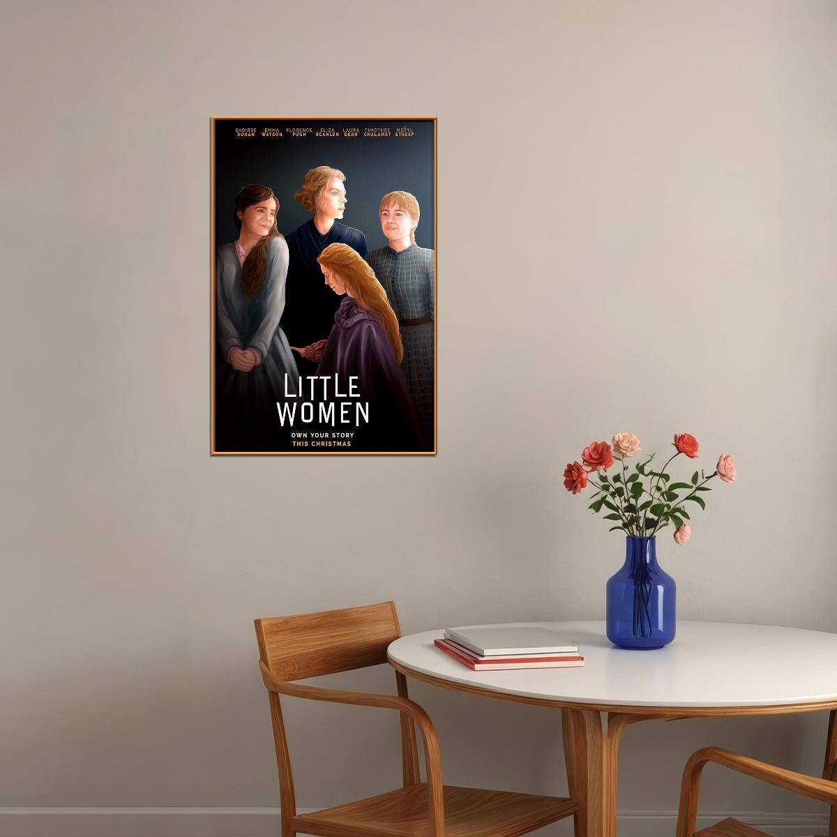 Little Women Movie Own Your Story Drama Poster Wall Art Print Home Wall Decor - xonomax