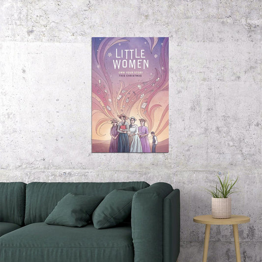 Little Women Movie Eliza Scanlen Drama Action Poster Wall Art Print Home Wall Decor - xonomax