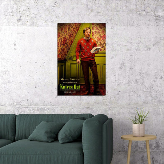 Knives Out 2019 Movie Drama Comedy Crime Poster Wall Art Print Home Wall Decor - xonomax