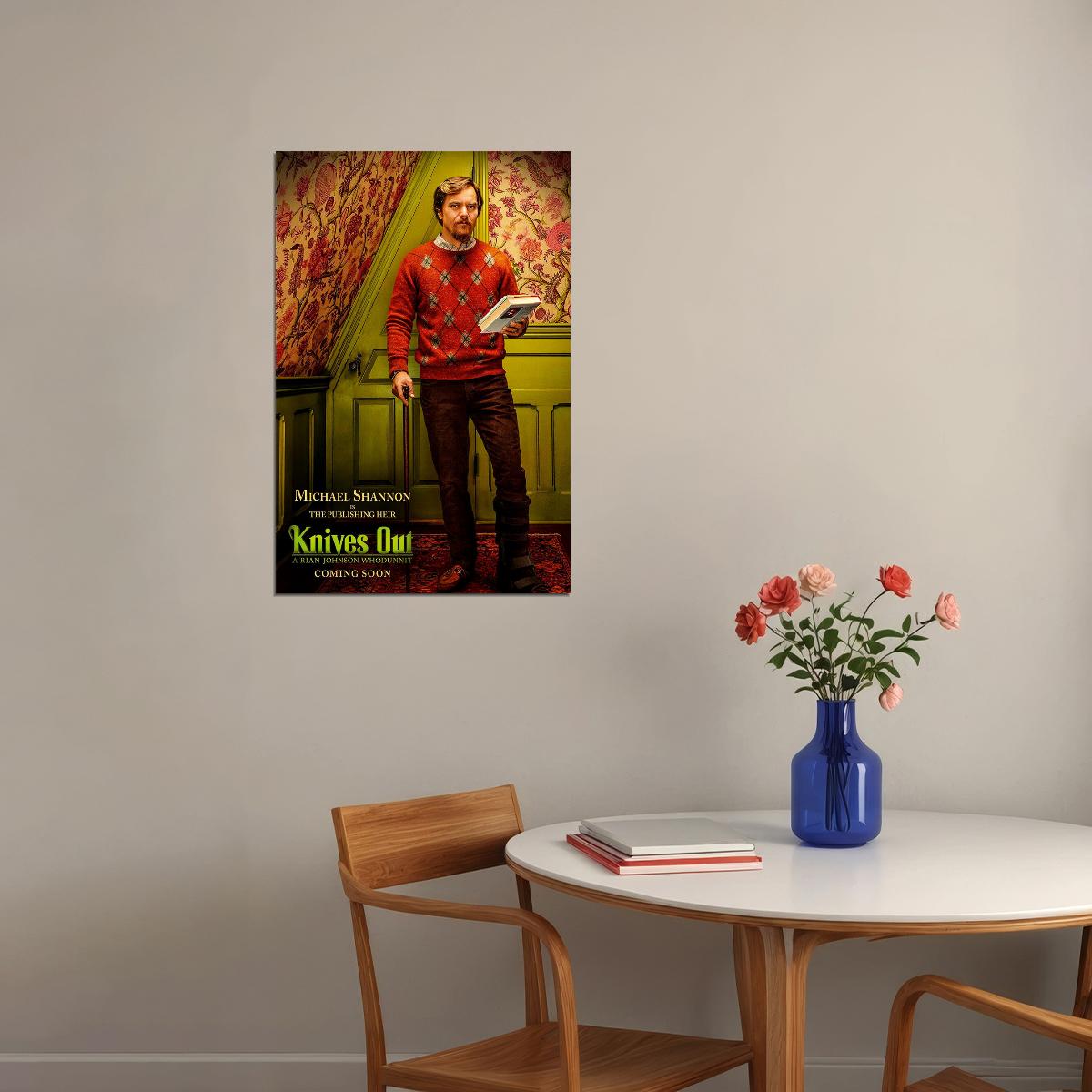 Knives Out 2019 Movie Drama Comedy Crime Poster Wall Art Print Home Wall Decor - xonomax