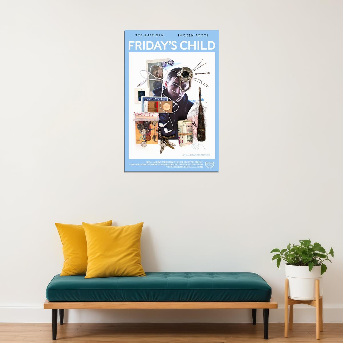 Friday's Child Movie Crime Dram Poster Wall Art Print Home Wall Decor - xonomax