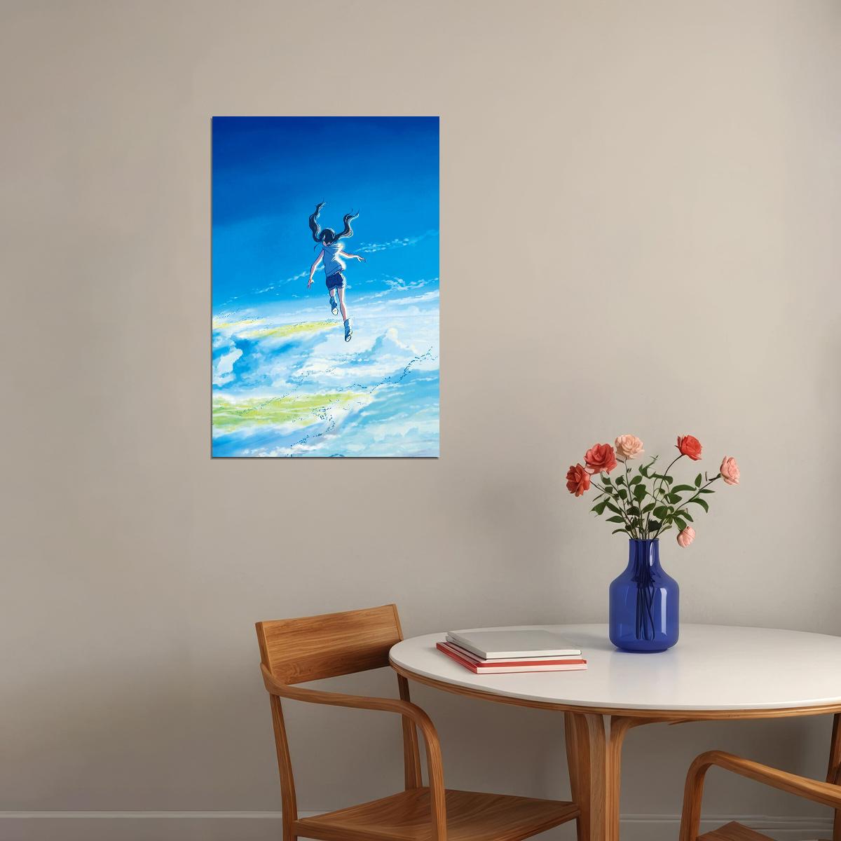 Weathering With You Movie 2019 Makoto Shinkai Poster Wall Art Print Home Wall Decor