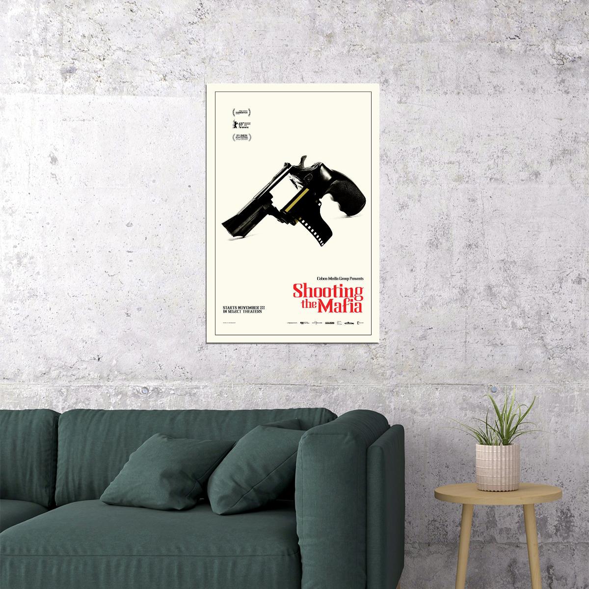 Shooting The Mafia Documentary Action Poster Wall Art Print Home Wall Decor - xonomax