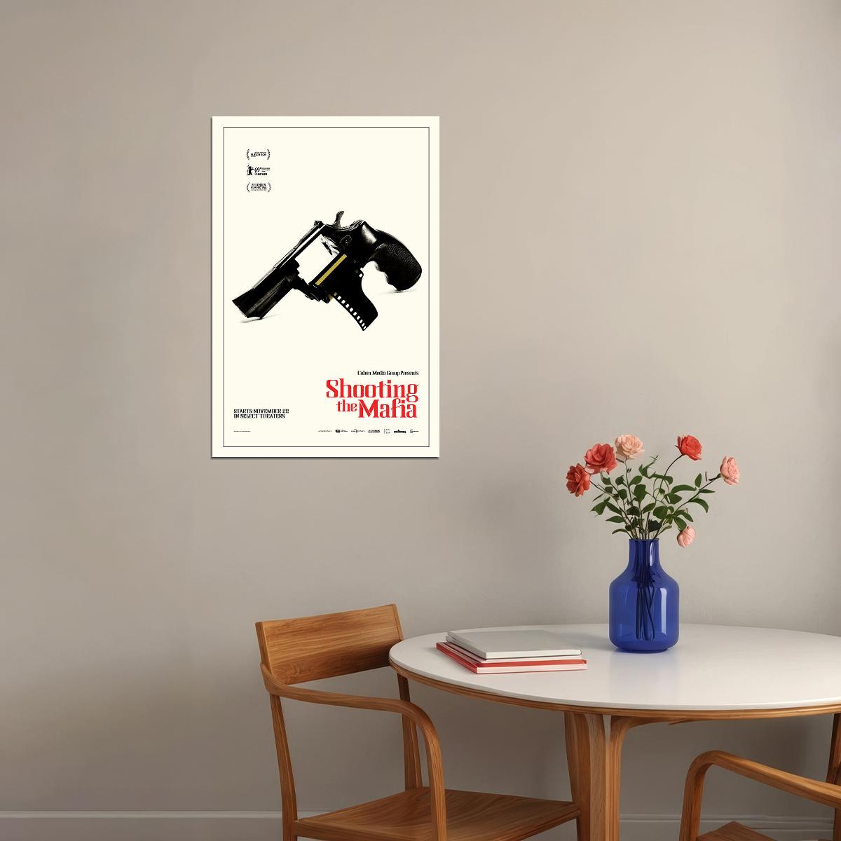 Shooting The Mafia Documentary Action Poster Wall Art Print Home Wall Decor - xonomax