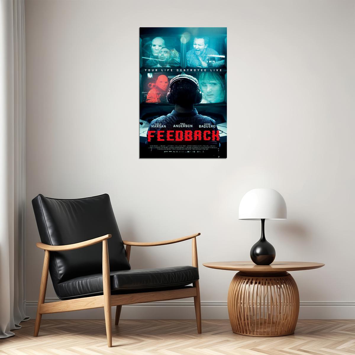Feedback 2019 Spanish Horror Thriller Poster Wall Art Print Home Wall Decor - xonomax