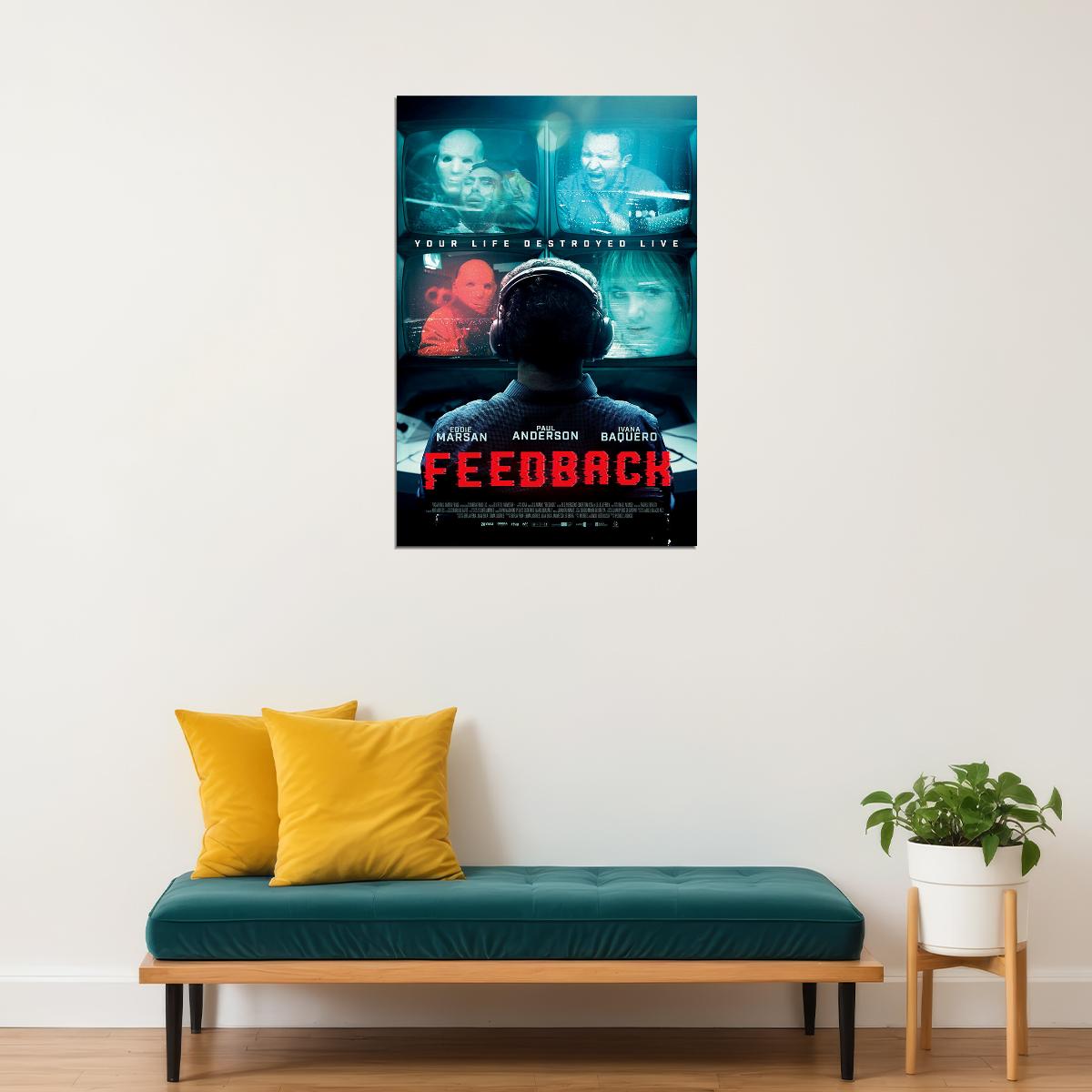 Feedback 2019 Spanish Horror Thriller Poster Wall Art Print Home Wall Decor - xonomax