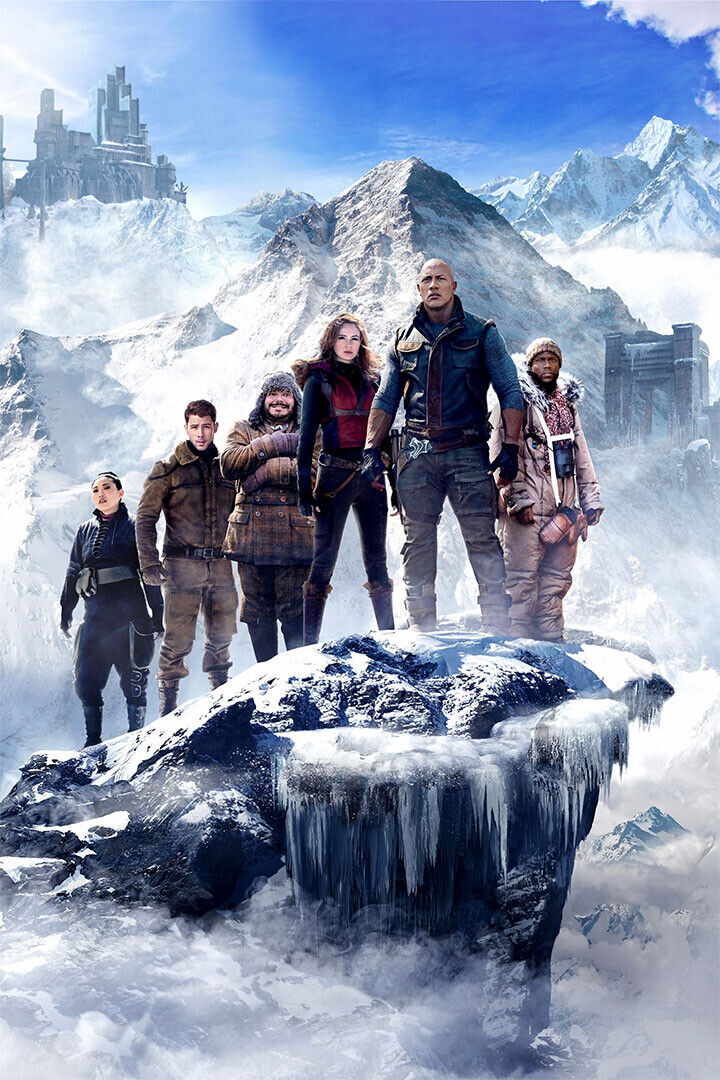 Jumanji The Next Level 2019 Action Comedy Poster Wall Art Print Home Wall Decor - xonomax