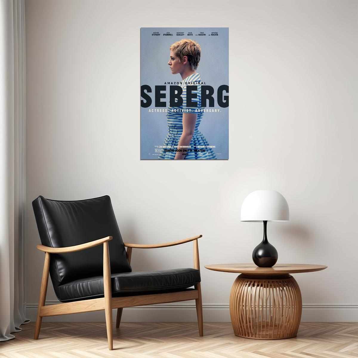 Seberg Tv 2019 Zazie Beetz Kristen Stewart Drama Poster Wall Art Print Home Wall Decor - xonomax