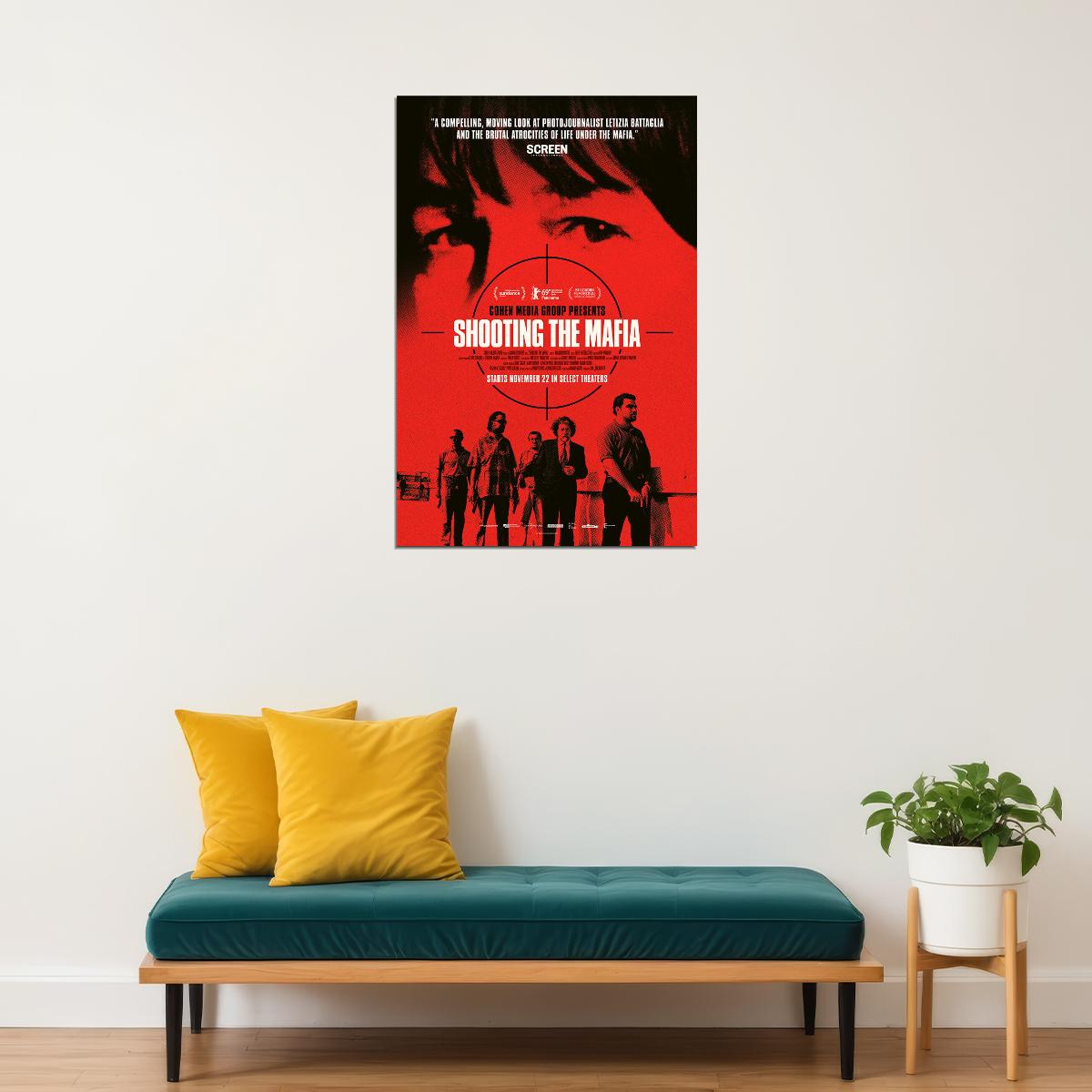 Shooting The Mafia Gun Documentary 2019 Film Poster Wall Art Print Home Wall Decor - xonomax