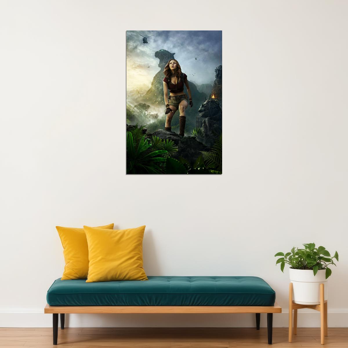 Jumanji The Next Level 2019 Dwayne Johnson Poster Wall Art Print Home Wall Decor - xonomax