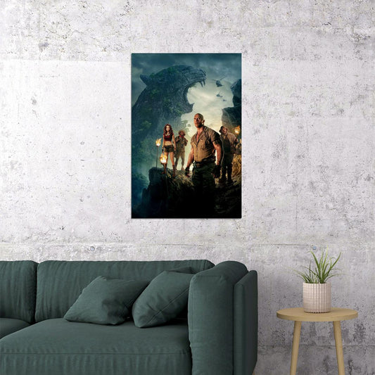 Jumanji 2019 Movie The Next Level Poster Wall Art Print Home Wall Decor - xonomax