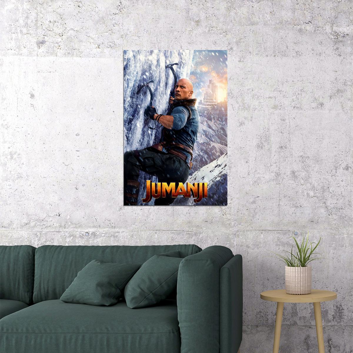 Jumanji 2019 Movie The Next Level Comedy Action Poster Wall Art Print Home Wall Decor - xonomax